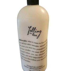 Philosophy Falling In Love Firming Body Emulsion 32 Oz NO Pump